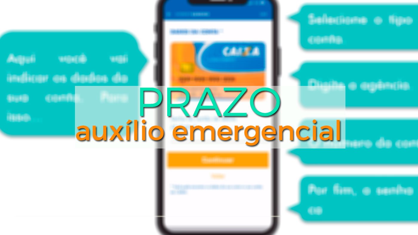 Prazo para pedir o Auxílio Emergencial vai só até 2 de julho