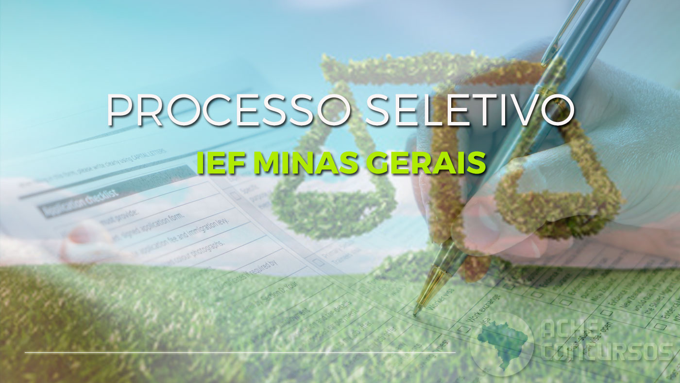 Instituto Estadual de Florestas de Minas (IEFMG) abre 265 vagas para Brigadistas Instituto Estadual de Florestas de Minas (IEFMG) abre 265 vagas para Brigadistas