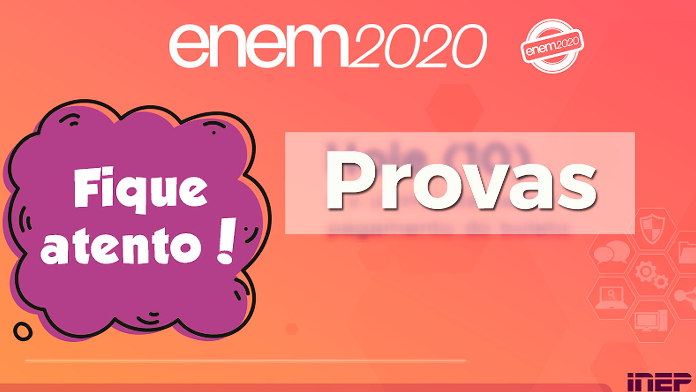 ENEM 2020 terá provas em janeiro de 2021, diz INEP