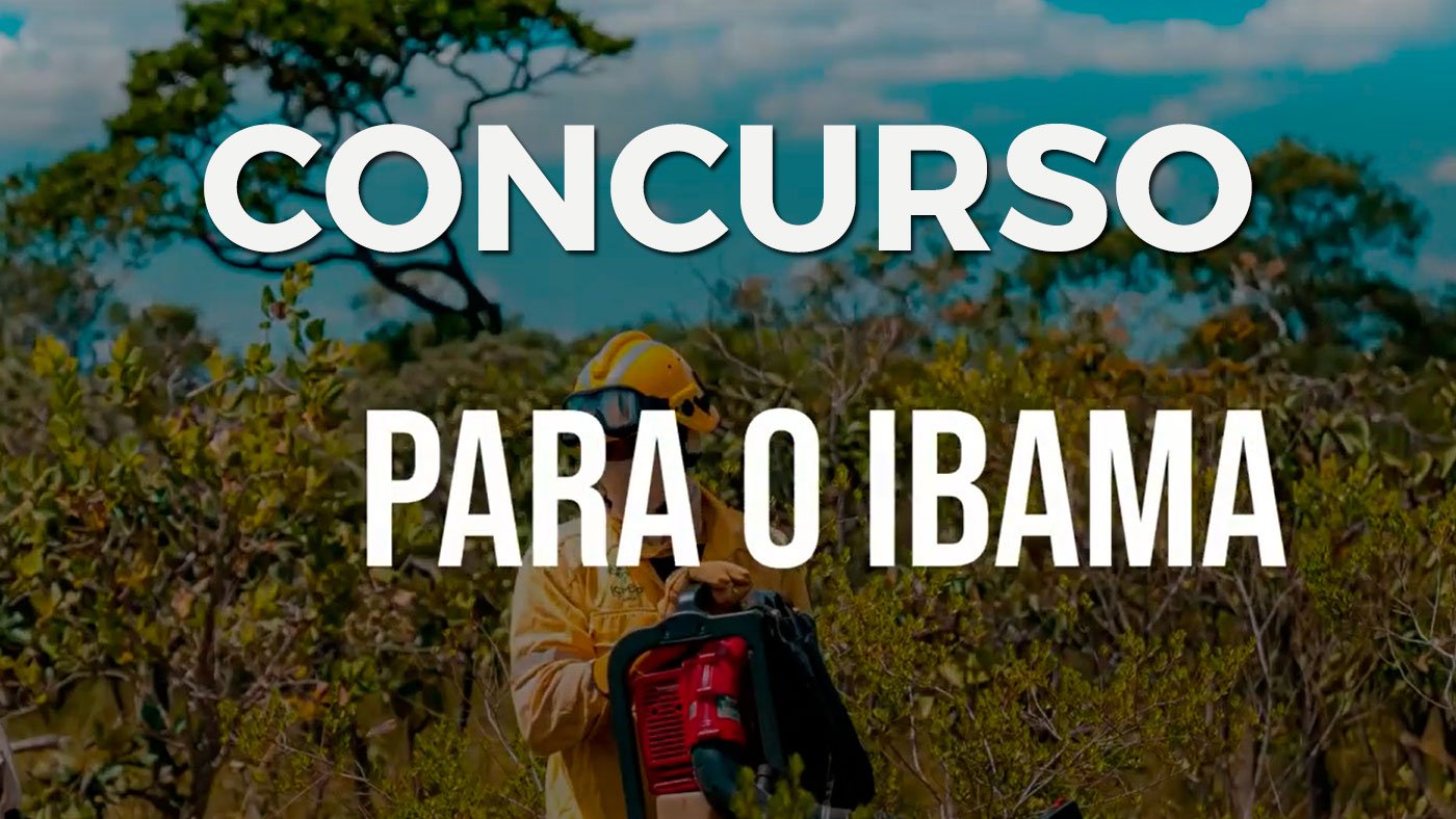 Concurso IBAMA: Local de prova para 568 vagas sai dia 24 de janeiro