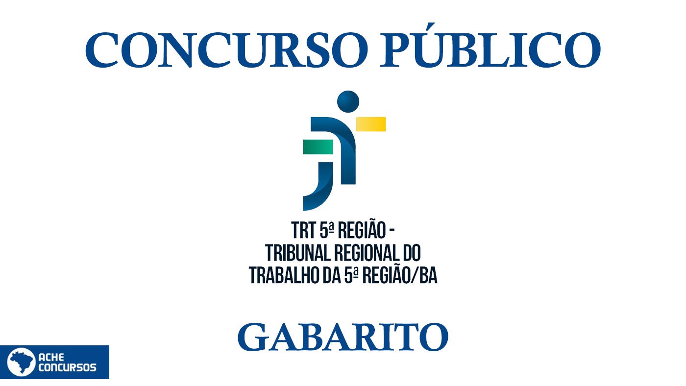 FCC 2022 - trt 5 - tecnico judiciario - agente da policia judicial Q.13 