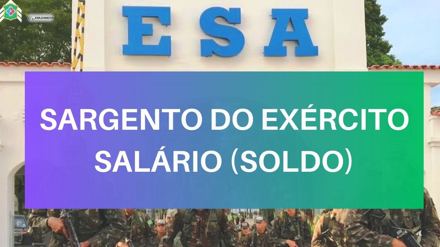 quanto ganha um sargento do exército –