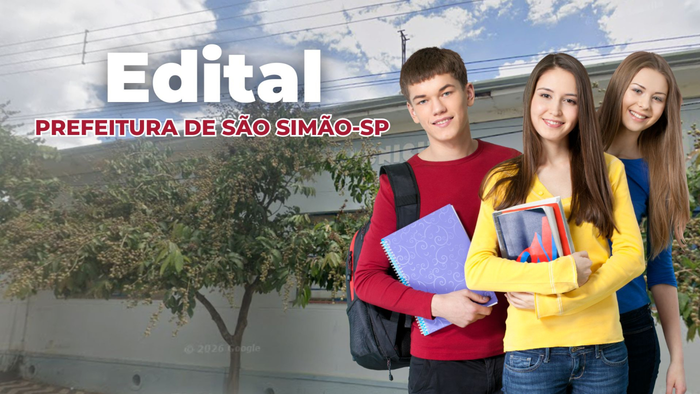 Edital São Simão-SP 2026: Prefeitura abre cadastro de reserva de até R$ 5 mil