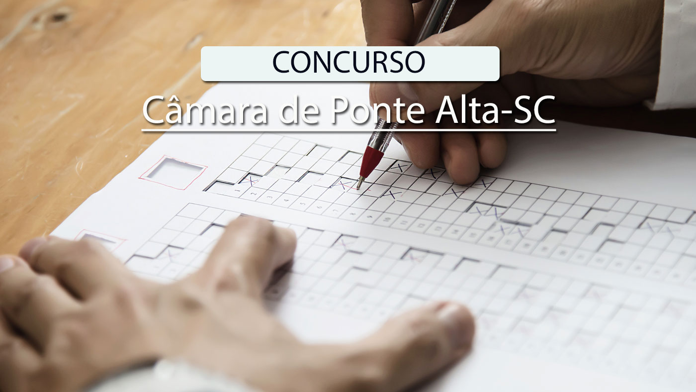 Concurso Câmara de Ponte Alta-SC 2026: Sai edital para 3 cargos
