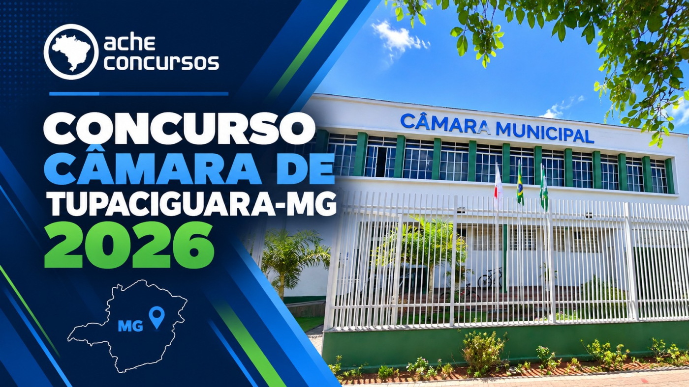 Câmara de Tupaciguara anuncia concurso público com salários de até R$ 5,6 mil