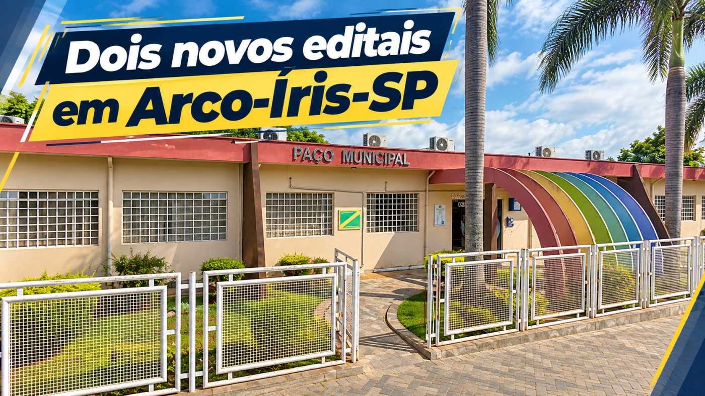 Concurso da Prefeitura de Arco-Íris-SP 2026: Edital e Inscrição
