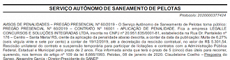 SANEP Pelotas terá concurso para preencher 74 vagas de níveis médio, técnico e superior.