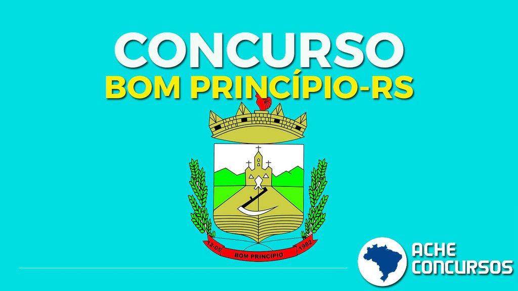 Concurso Prefeitura de Bom Princípio-RS 2020