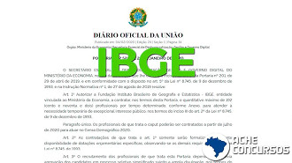 IBGE terá mais 192 vagas abertas para o Censo