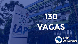 Concurso IAT-PR tem inscrições abertas até 26 de março