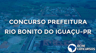 Concurso Prefeitura de Rio Bonito do Iguaçu-PR 2020