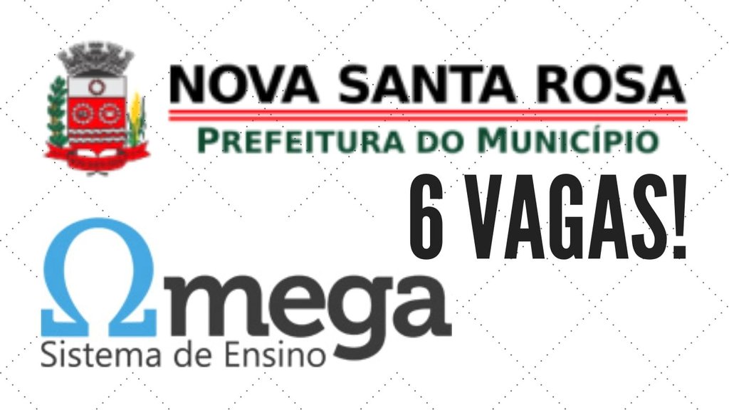 Concurso Prefeitura de Nova Santa Rosa-PR: Banca é definida