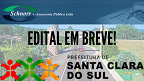 Concurso da Prefeitura de Santa Clara do Sul-RS já tem organizadora
