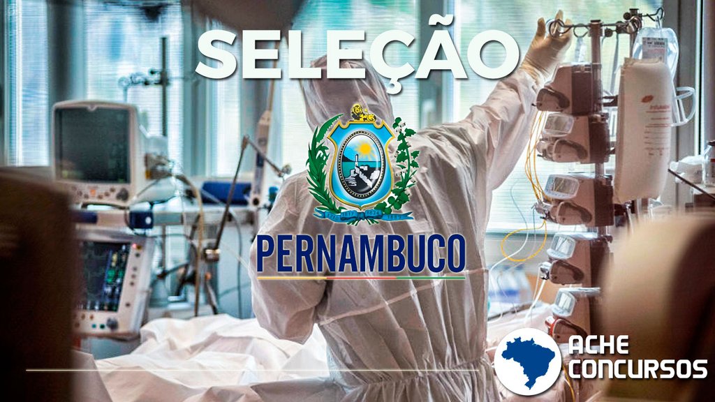 Governo PE abre seleção com 2 mil vagas para o combate do Coronavírus