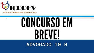 ICPREV de Canoinha-SC terá concurso para Advogado ICPREV de Canoinha-SC terá concurso para Advogado