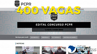 Sai edital do concurso PC-PR 2020 com 400 vagas