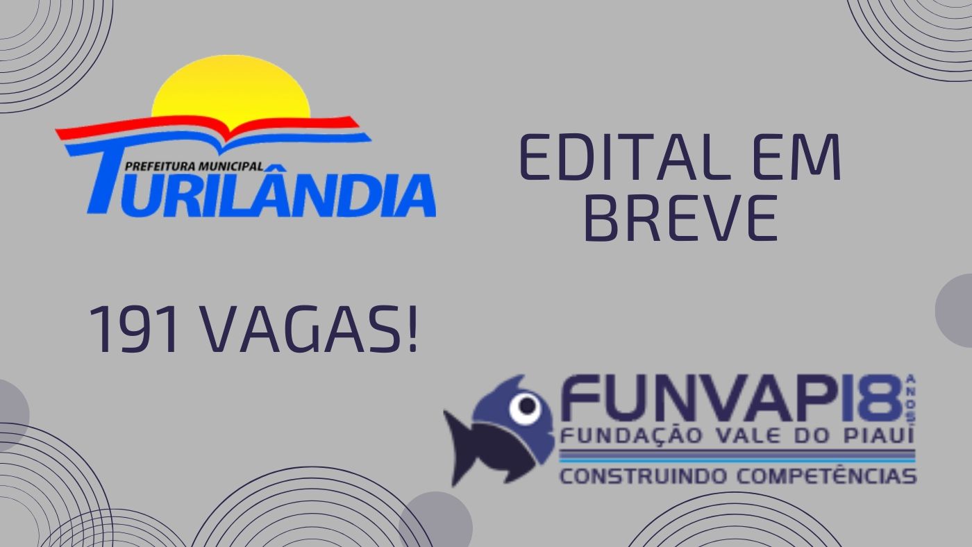 Prefeitura de Turilândia-MA abrirá concurso com 191 vagas em 2020