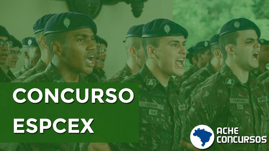 Concurso Exército 2020: Inscrição aberta na EsPCEx para Cadetes