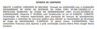 A Fundação Sousândrade realizará o novo concurso público da prefeitura de Itinga do Maranhão-MA.