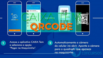 Caixa Tem libera pagamentos por Qrcode do auxílio emergencial