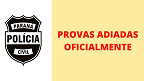 Polícia Civil-PR adia provas do concurso para 400 vagas; veja o documento Polícia Civil-PR adia provas do concurso para 400 vagas; veja o documento