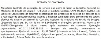 Publicação de escolha de banca