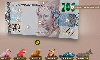 Nota de R$ 200 tem Lobo Guará como símbolo