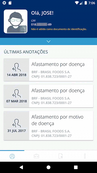 Saiba como ver o número da sua CTPS Digital.