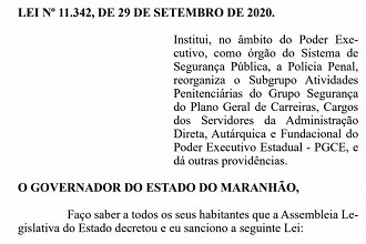 Publicação Lei nº 11.342/2020 Publicação Lei nº 11.342/2020