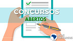 Concursos abertos: 20 órgãos abrem inscrições na última semana de outubro Concursos abertos: 20 órgãos abrem inscrições na última semana de outubro