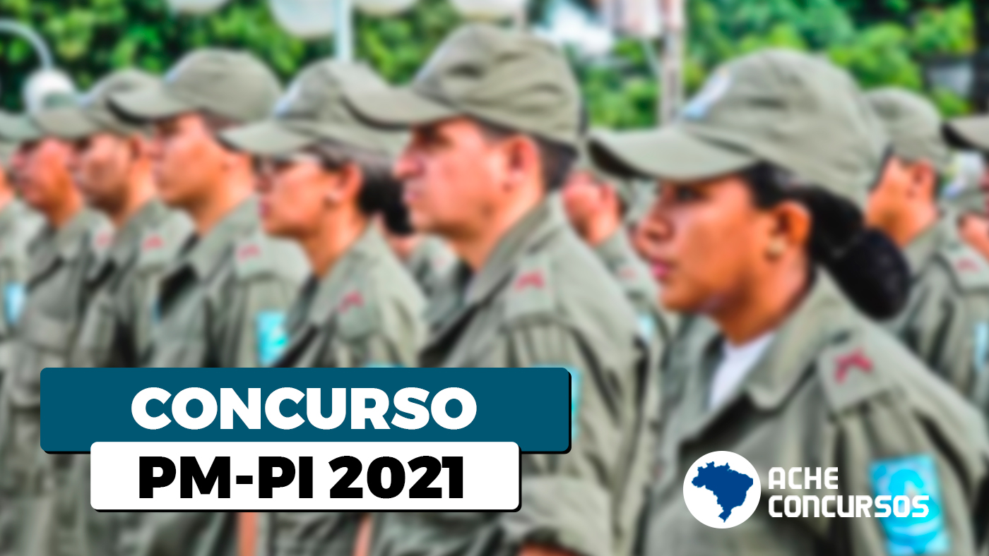 Concurso PM-PI: 690 vagas autorizadas!