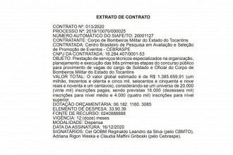 Banca organizadora para o concurso do Corpo de Bombeiro do Tocantins já foi contratada!