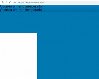 Problemas no site da Caixa Econômica nesta segunda, 9 Problemas no site da Caixa Econômica nesta segunda, 9