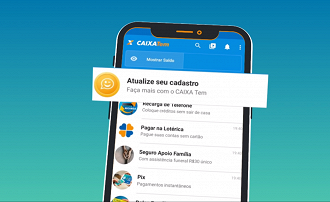 Caixa divulgou calendário para atualização de cadastro no Caixa Tem. Fonte: Divulgação. Caixa divulgou calendário para atualização de cadastro no Caixa Tem. Fonte: Divulgação.