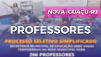 Prefeitura de Nova Iguaçu-RJ abre 266 vagas para Professores em 2021