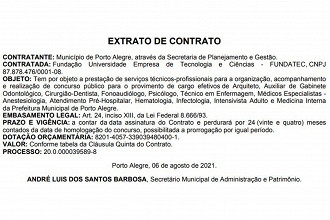 Concurso Prefeitura de Porto Alegre 2021