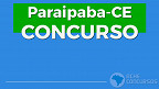 Concurso público em Paraipaba-CE remarca prova; são 356 vagas de até R$ 4 mil