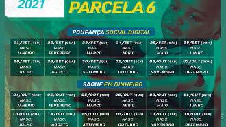 Parcela 6 do Auxílio Emergencial - Ministério da Cidadania Parcela 6 do Auxílio Emergencial - Ministério da Cidadania