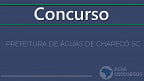 Concurso de Águas de Chapecó-SC 2021: edital publicado; até R$ 4.416