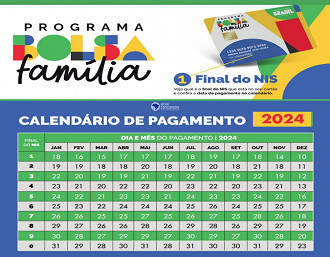 Calendário Bolsa Família: Veja datas em 2024. Calendário Bolsa Família: Veja datas em 2024.
