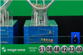 Números do concurso 2470 da Mega-Sena deste sábado de 9 de abril - Fonte: Caixa Números do concurso 2470 da Mega-Sena deste sábado de 9 de abril - Fonte: Caixa