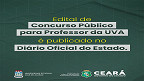 Concurso UVA-CE 2022: edital publicado com 145 vagas para professores