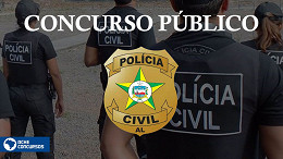 Concurso Polícia Civil-AL 2023: Inscrições reabertas para Delegado com salário de R$ 20.665