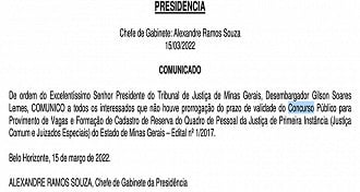 Comunicado