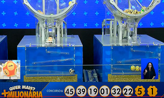 Sorteio da Mais Milionária / Concurso 6 - Fonte: Caixa Sorteio da Mais Milionária / Concurso 6 - Fonte: Caixa