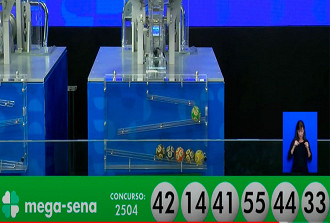Resultado da Mega-Sena 2504 - Caixa Resultado da Mega-Sena 2504 - Caixa