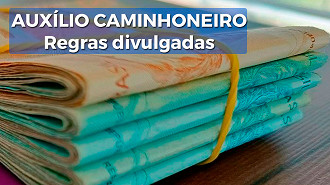 Auxílio Caminhoneiro começa dia 9 de agosto Auxílio Caminhoneiro começa dia 9 de agosto
