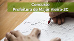 Concurso da Prefeitura de Major Vieira-SC 2022 é aberto com 22 vagas