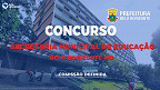 Concurso da SMED Belo Horizonte-MG 2022 define comissão organizadora