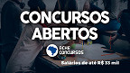 Concursos públicos: veja 25 órgãos que abrem inscrições na semana de 12 a 16 de setembro